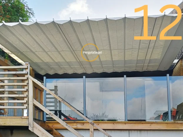 Pergolamarkis vid uteplats i Allerum - Projekt nr 12