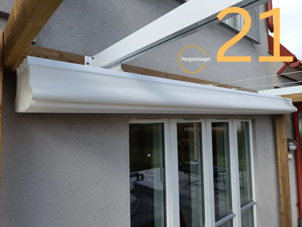 Pergolamarkis vid uteplats i Borstahusen - Projekt nr 21