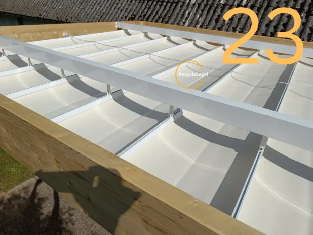 Pergolamarkis vid uteplats i Askim – Projekt nr 22