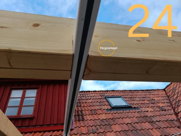 Pergolamarkis vid uteplats i Höllviken – Projekt nr 24