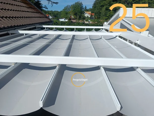 Pergolamarkis vid uteplats i Ängelholm – Projekt nr 25