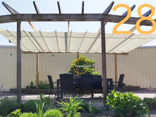 Pergolamarkis vid uteplats i Ängelholm – Projekt nr 28