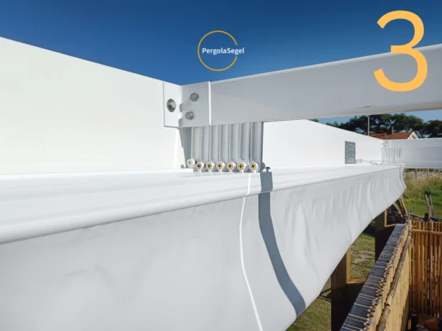 Pergolamarkis på uteservering, Varberg - Projekt nr 3
