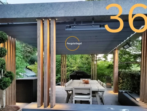 Pergolamarkis vid uteplats i Lidingö – Projekt nr 36