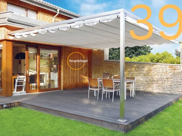 Pergolamarkis vid uteplats i Gustavsberg – Projekt nr 39