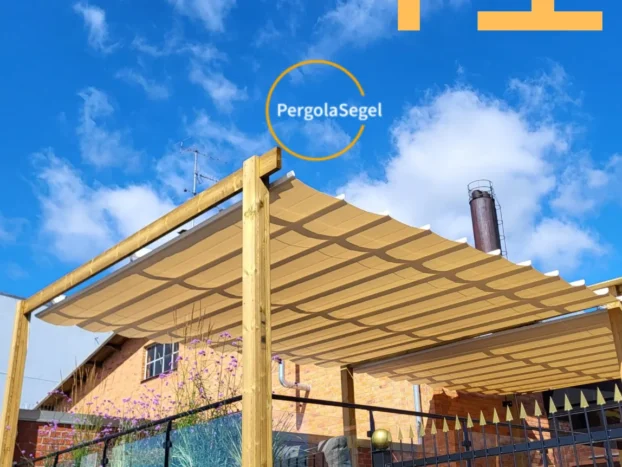 Pergolamarkis vid uteplats i Tyresö – Projekt nr 41