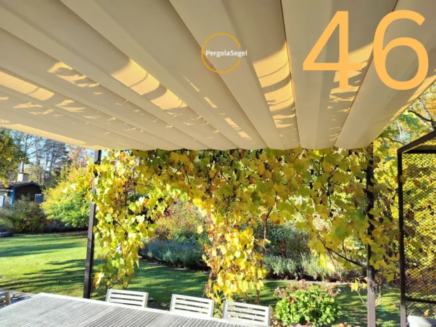 Pergolamarkis vid uteplats i Lidingö – Projekt nr 46