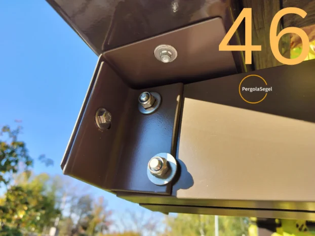 Pergolamarkis vid uteplats i Lidingö – Projekt nr 46