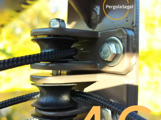 Pergolamarkis vid uteplats i Lidingö – Projekt nr 46