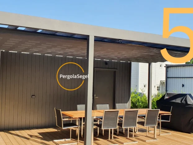 Pergolamarkis vid uteplats i Sundyberg – Projekt nr 58