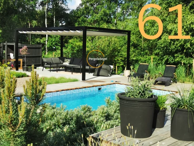 Pergolamarkis vid uteplats i Trelleborg – Projekt nr 61