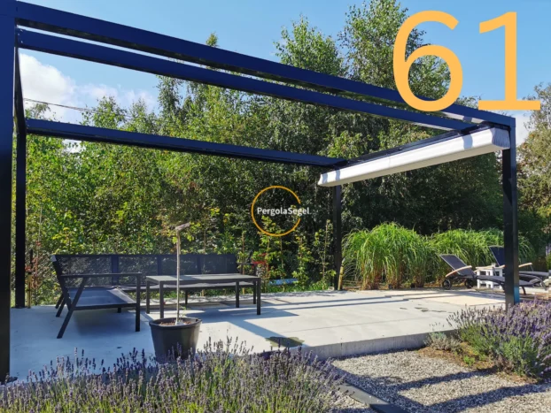 Pergolamarkis vid uteplats i Trelleborg – Projekt nr 61