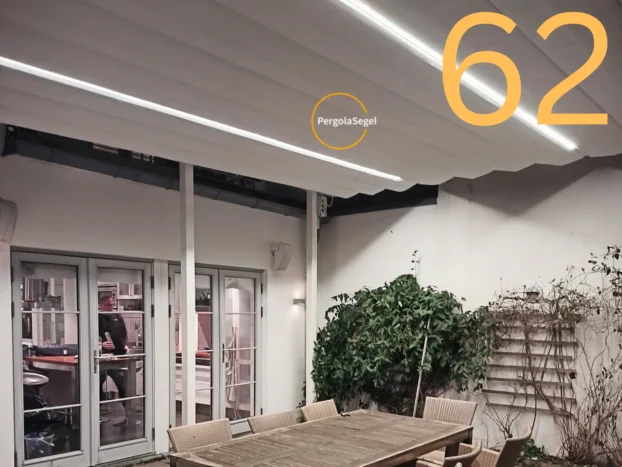 Pergolamarkis vid uteplats i Ystad – Projekt nr 62