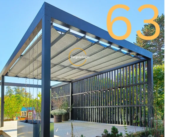 Pergolamarkis vid uteplats i Klagshamn – Projekt nr 63