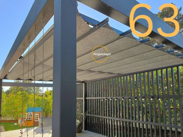 Pergolamarkis vid uteplats i Klagshamn – Projekt nr 63