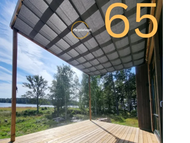 Pergolamarkis vid uteplats i Örebro – Projekt nr 65