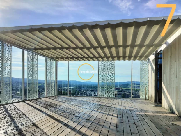 Pergolamarkis på takterass, Lilleström - Projekt nr 7