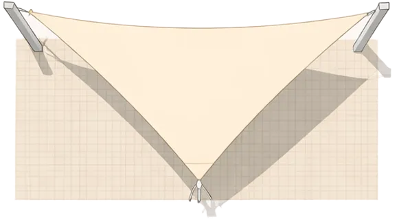Segelduk illustration solskydd - pergolasegel.se