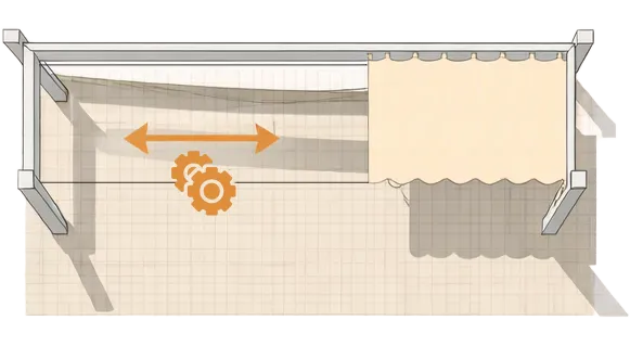 pergolatak illustration solskydd 2 - pergolasegel.se