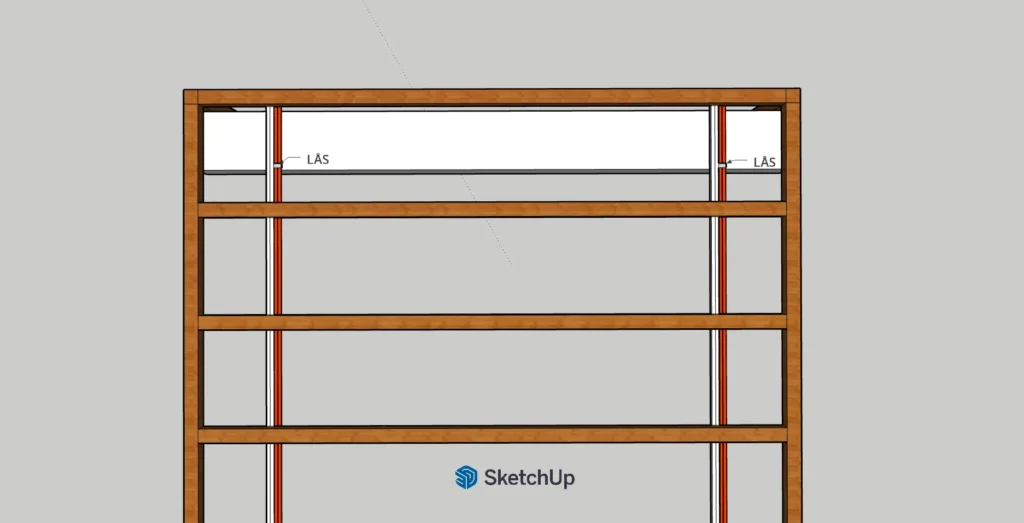 pergolamarkis öppning och stängning 3d ritning 7